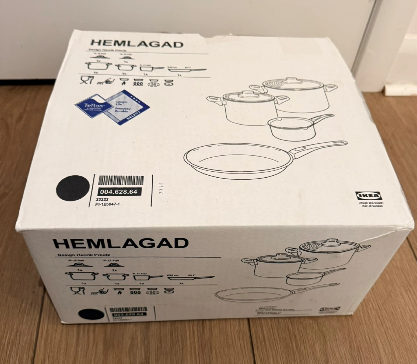 IKEA Hemlagad Cookware Set - New in Box! - photo 2