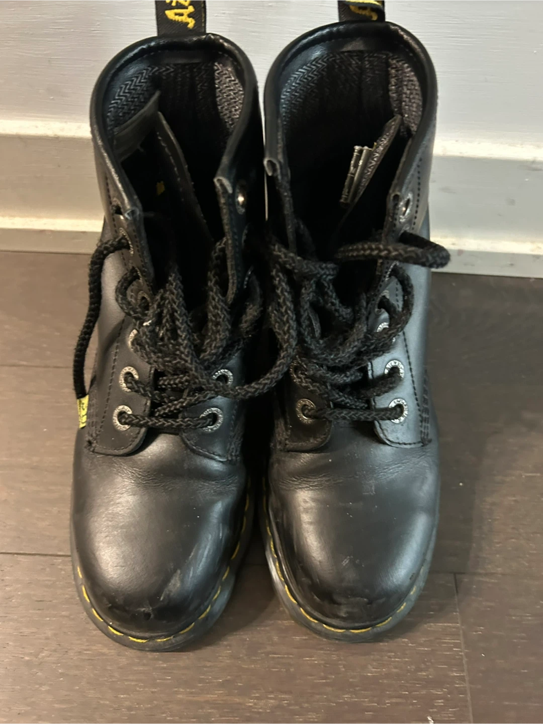 Dr. Martens Black Leather Boots size 37 - photo 2