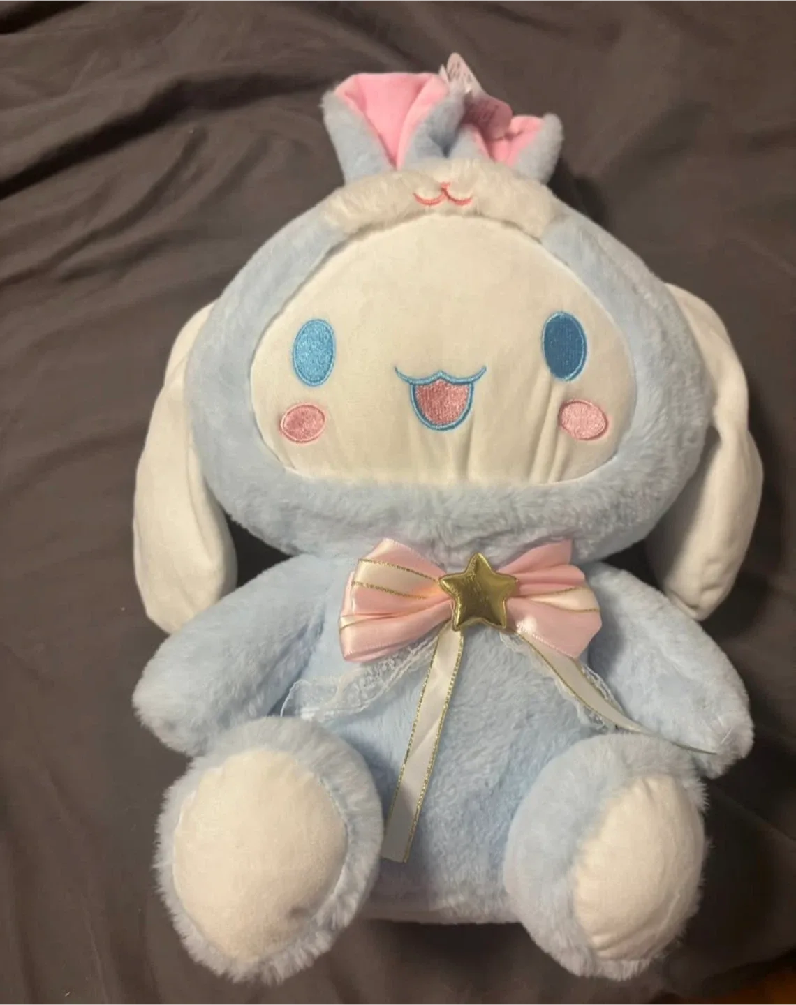 Cinnamoroll Plush with Bunny Hat thumbnail