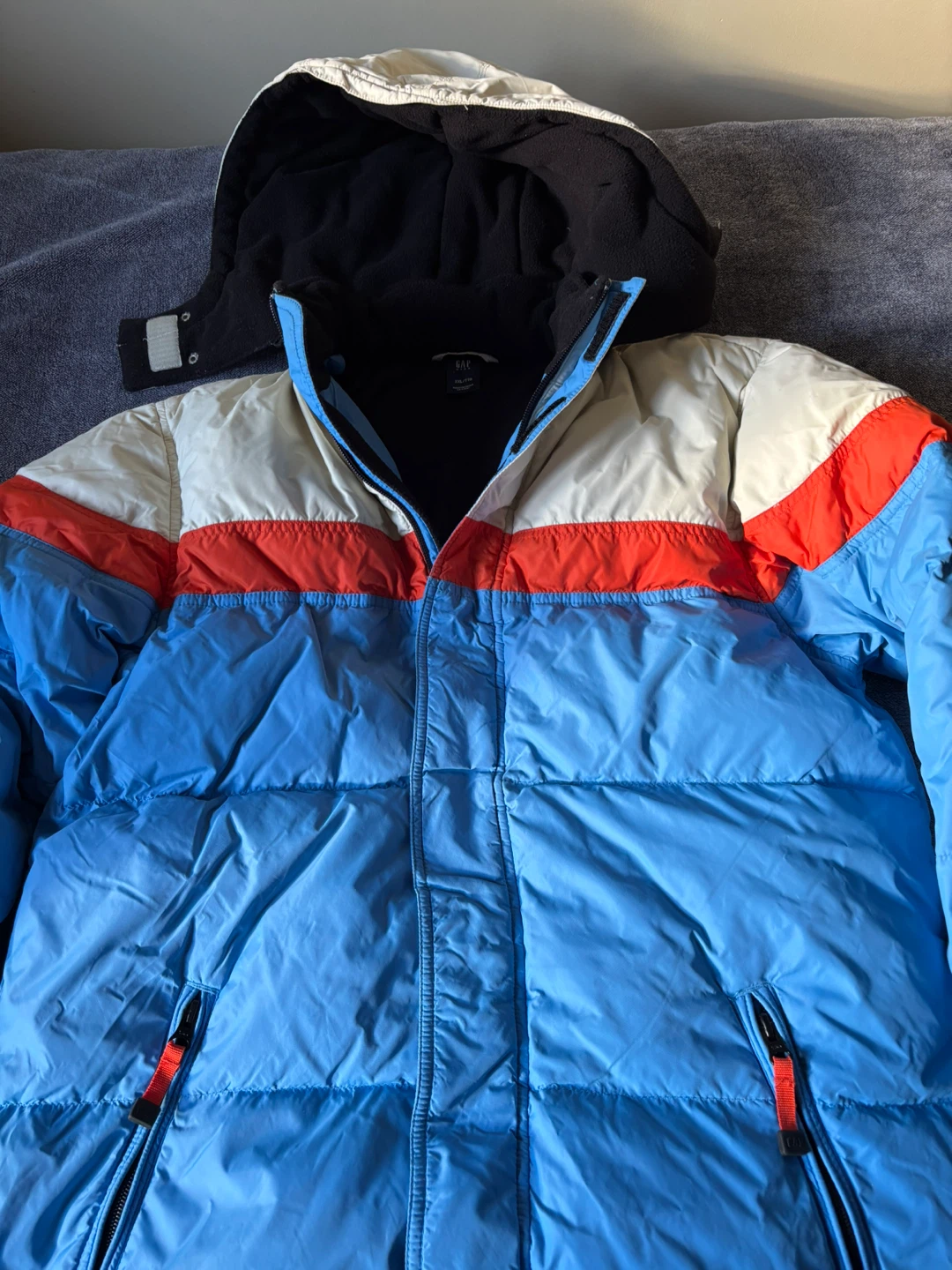 GAP Colour Block Puffer Jacket XXL - photo 4