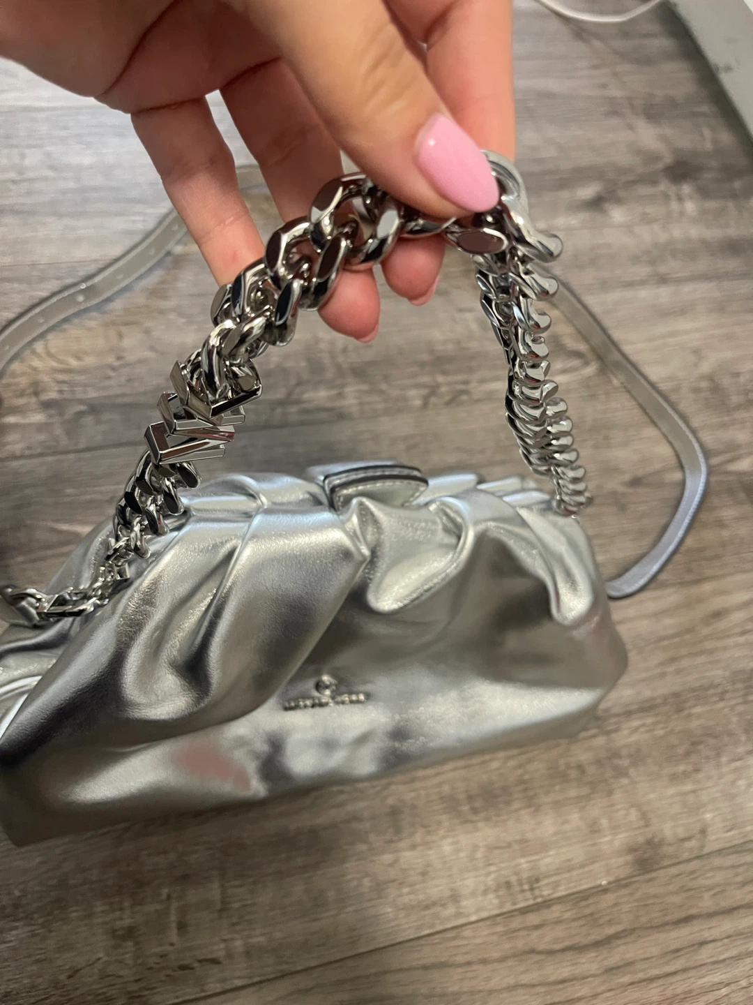 Michael Kors Silver Clutch Bag - photo 3