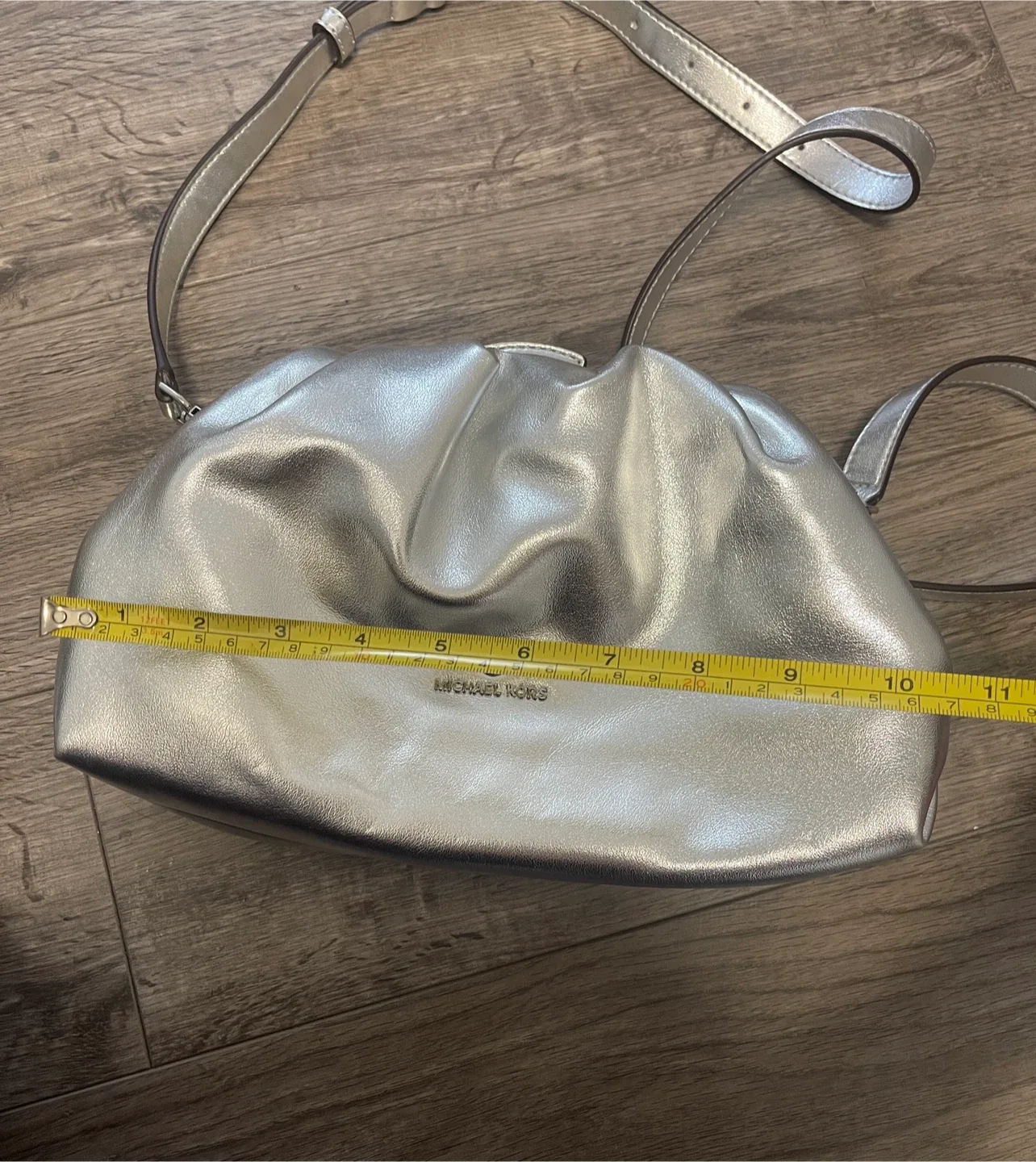 Michael Kors Silver Clutch Bag image indicator(7)