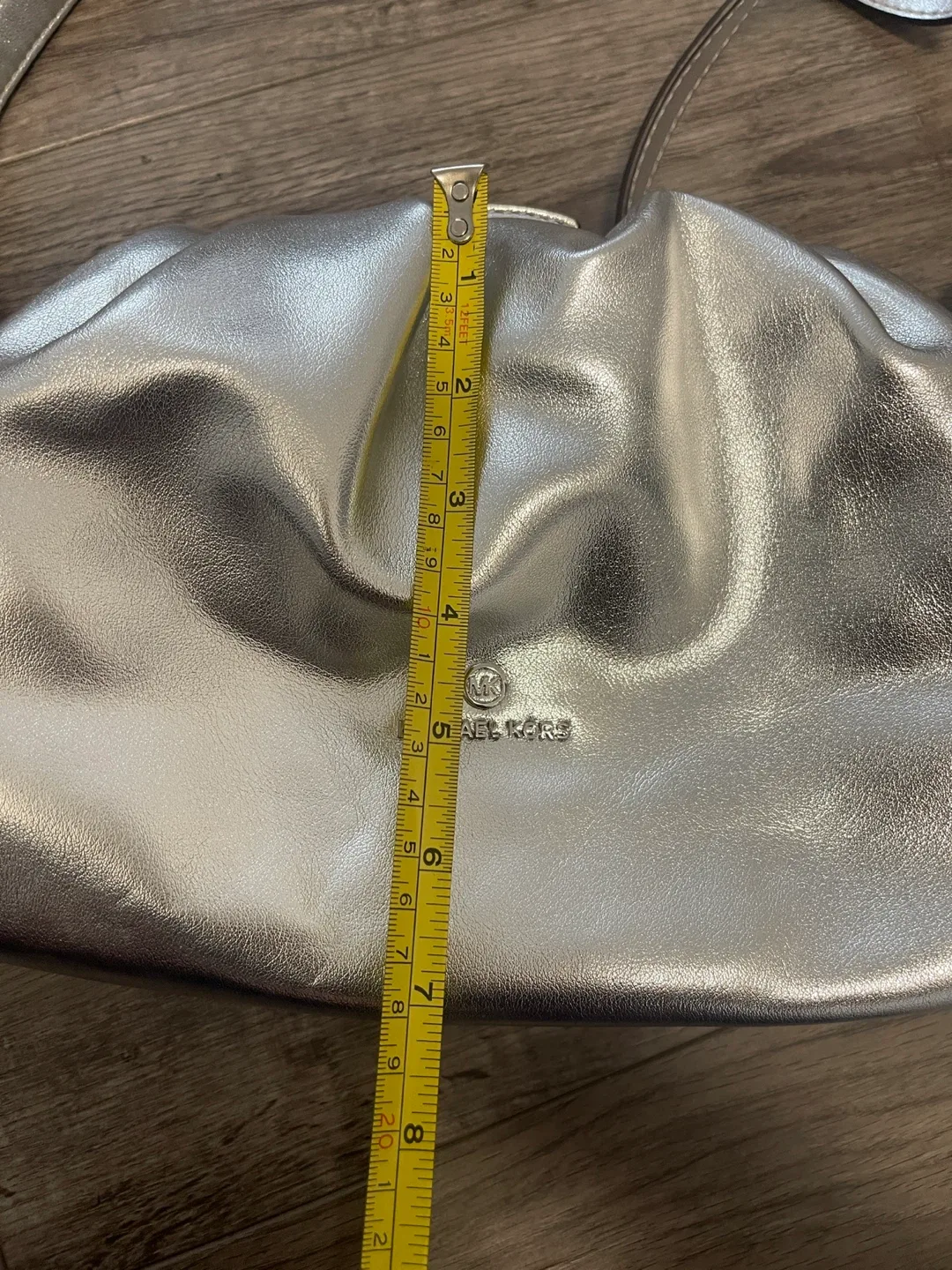 Michael Kors Silver Clutch Bag image indicator(8)