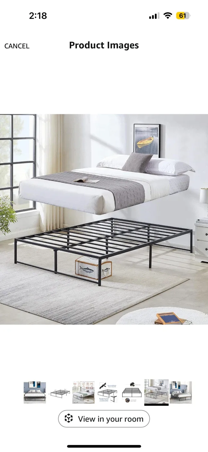 Full size Mattress + Bed Frame image indicator(4)