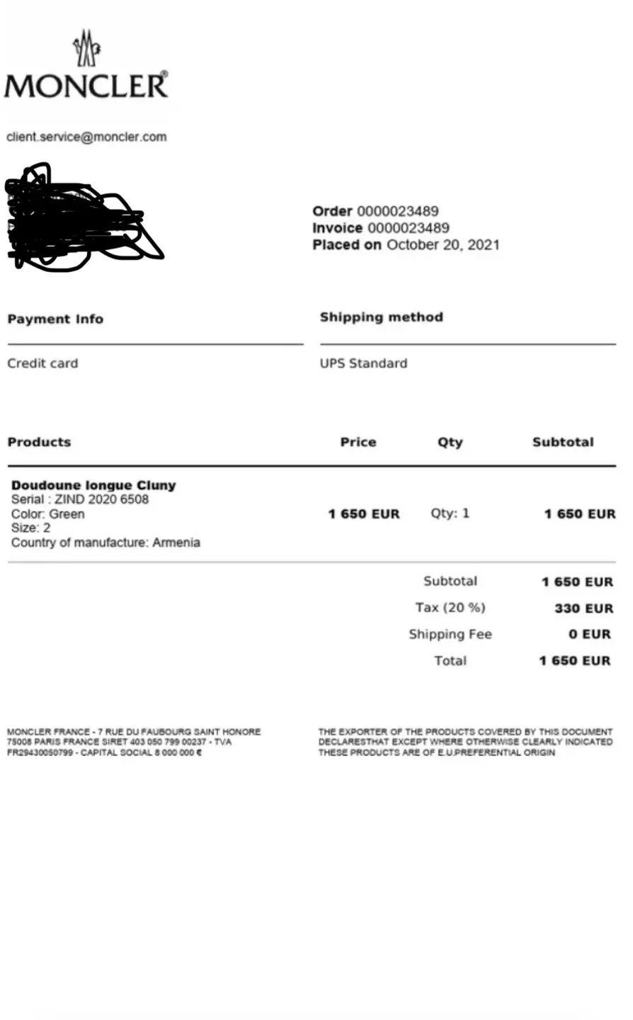 Moncler Puffer Jacket LARGE Authentic image indicator(4)