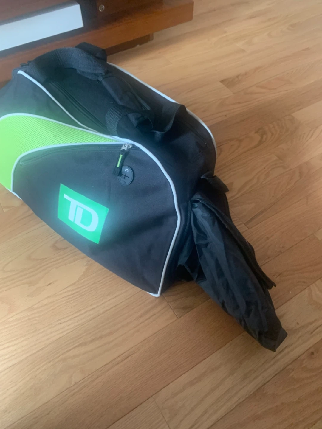 TD Bank Black & Green Duffle Bag - photo 3