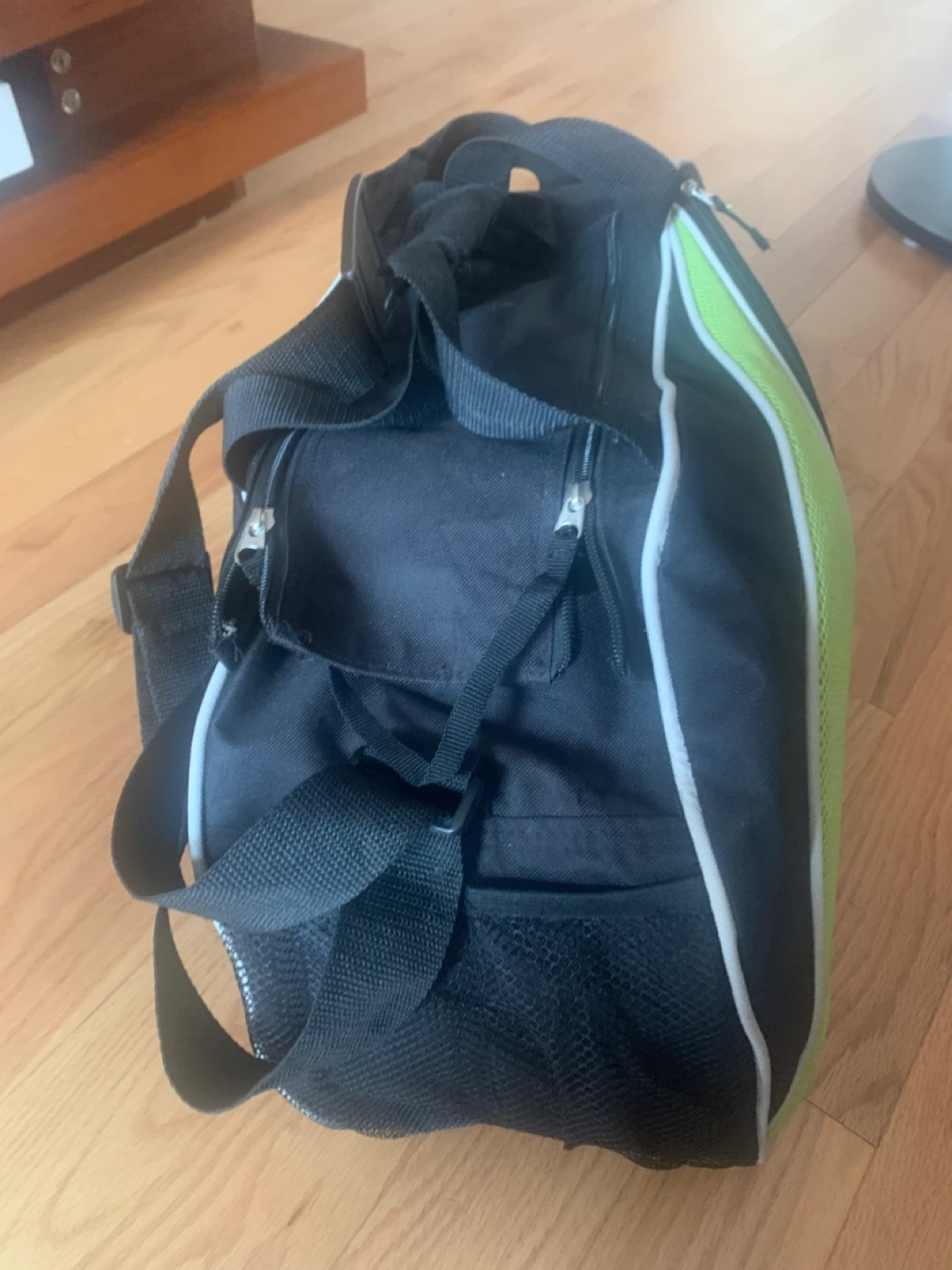 TD Bank Black & Green Duffle Bag - photo 2