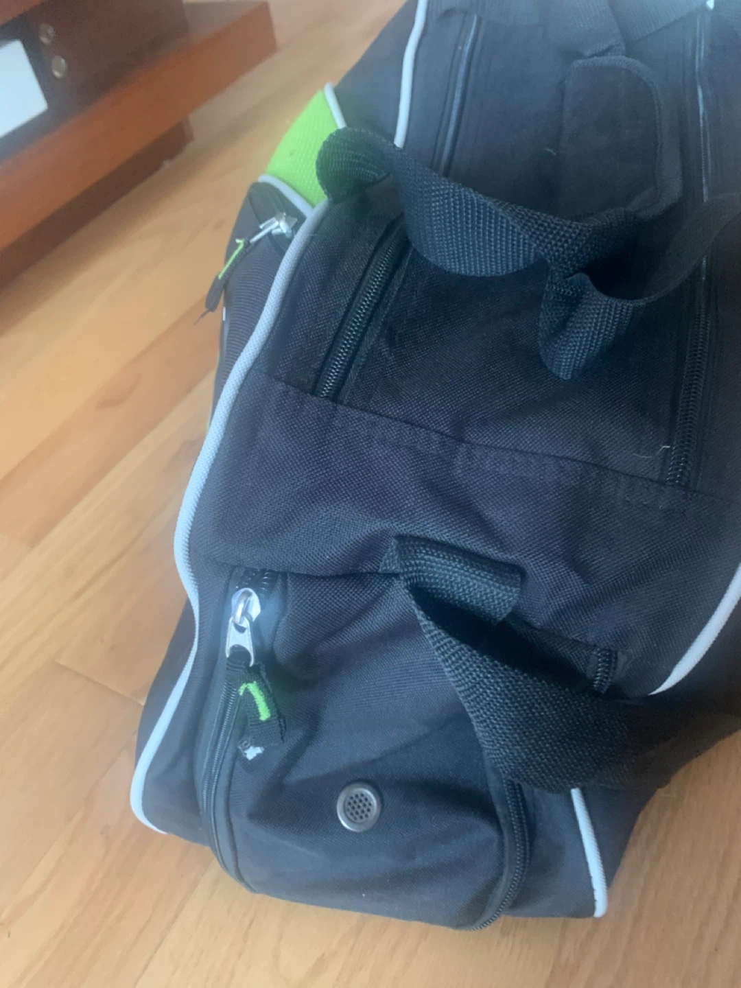 TD Bank Black & Green Duffle Bag - photo 4