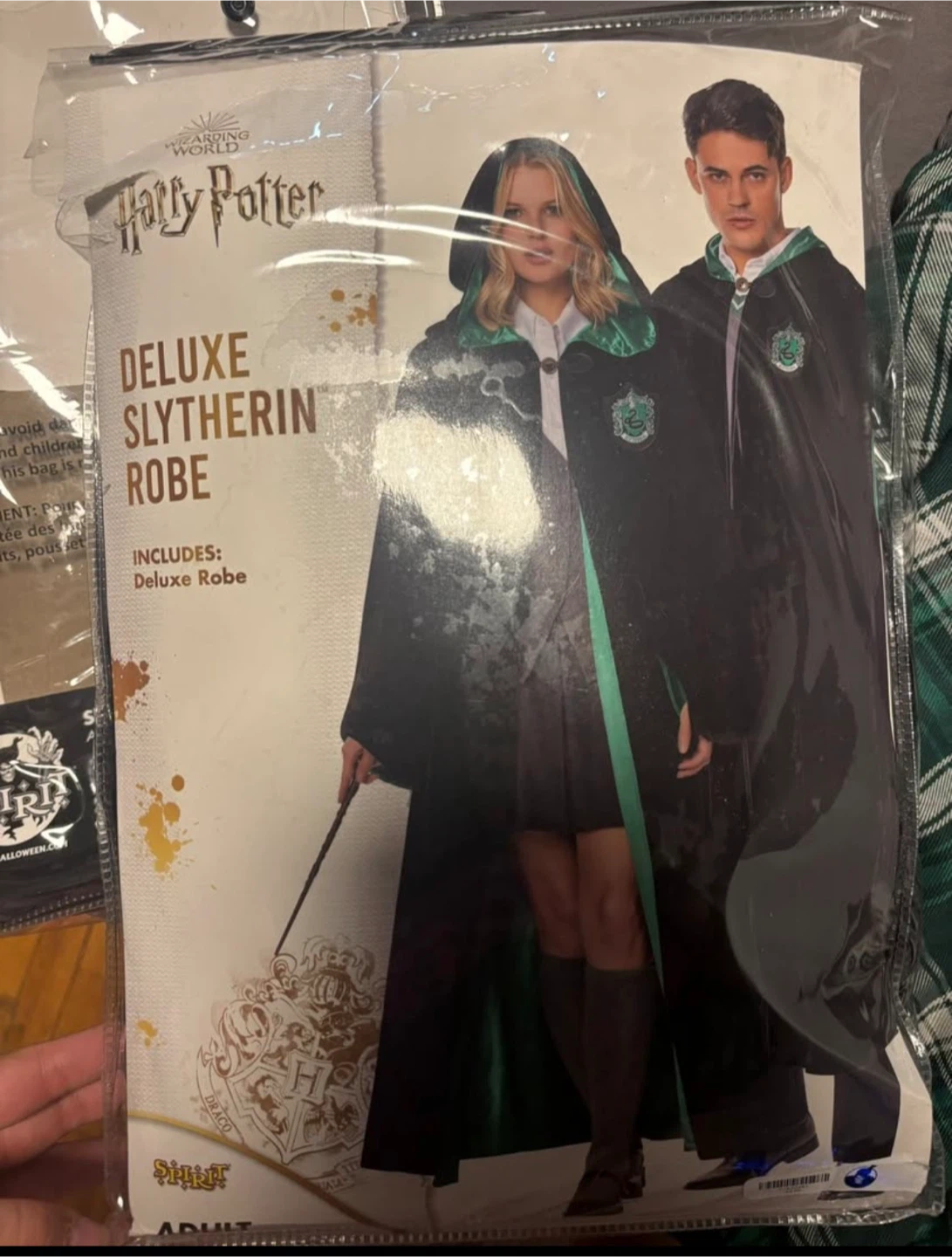 Harry Potter Slytherin Deluxe Robe - Adult Size