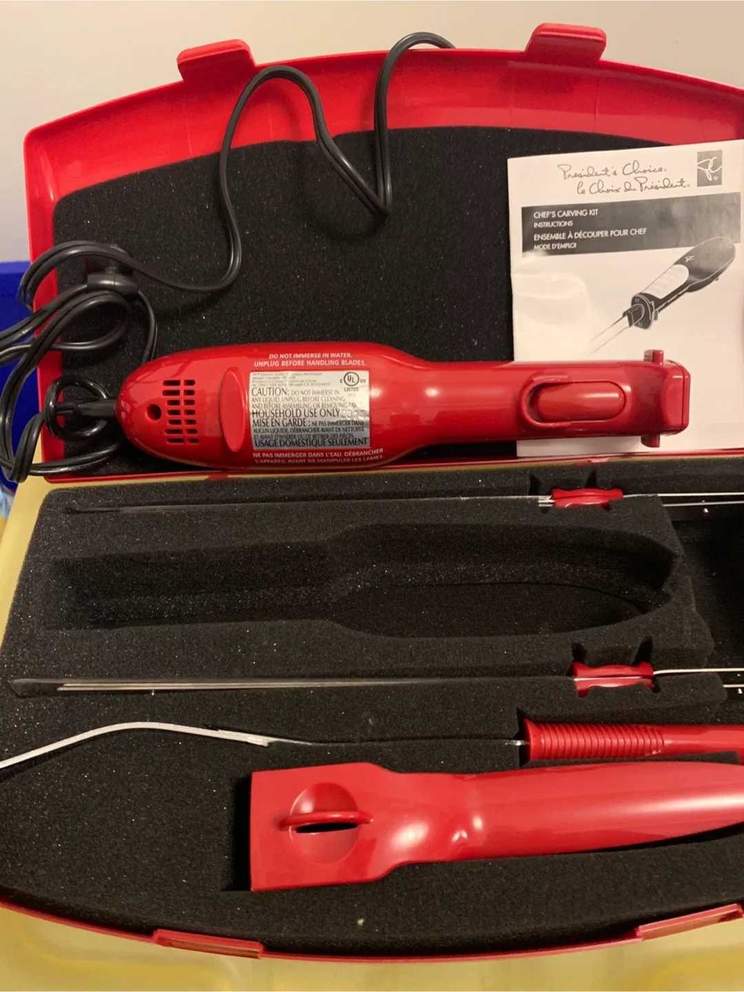 Chef's Carving Kit - Electric Knife Set image indicator(4)