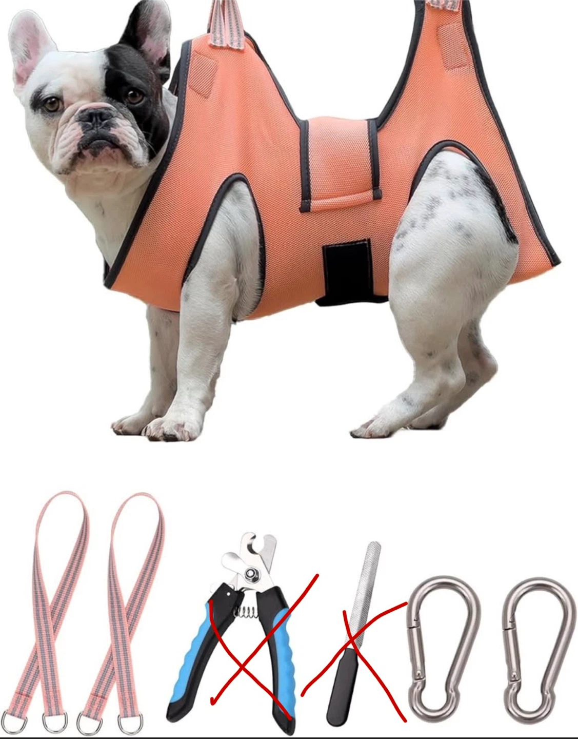 Dog Pet Grooming/Nail Trimming Hammock - Hammock only