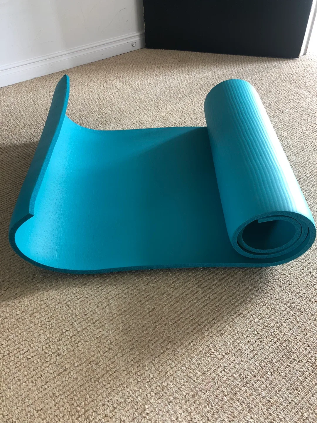 FREE Gaiam Yoga Mat - Turquoise image indicator(2)