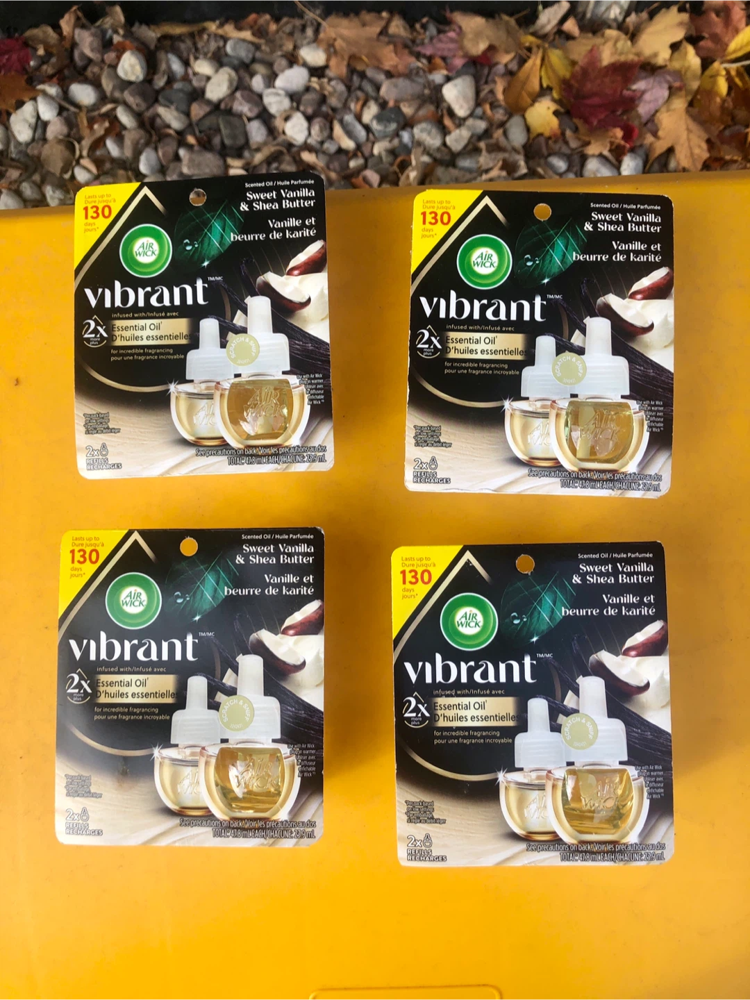 Air Wick Vibrant Sweet Vanilla & Shea Butter Refills