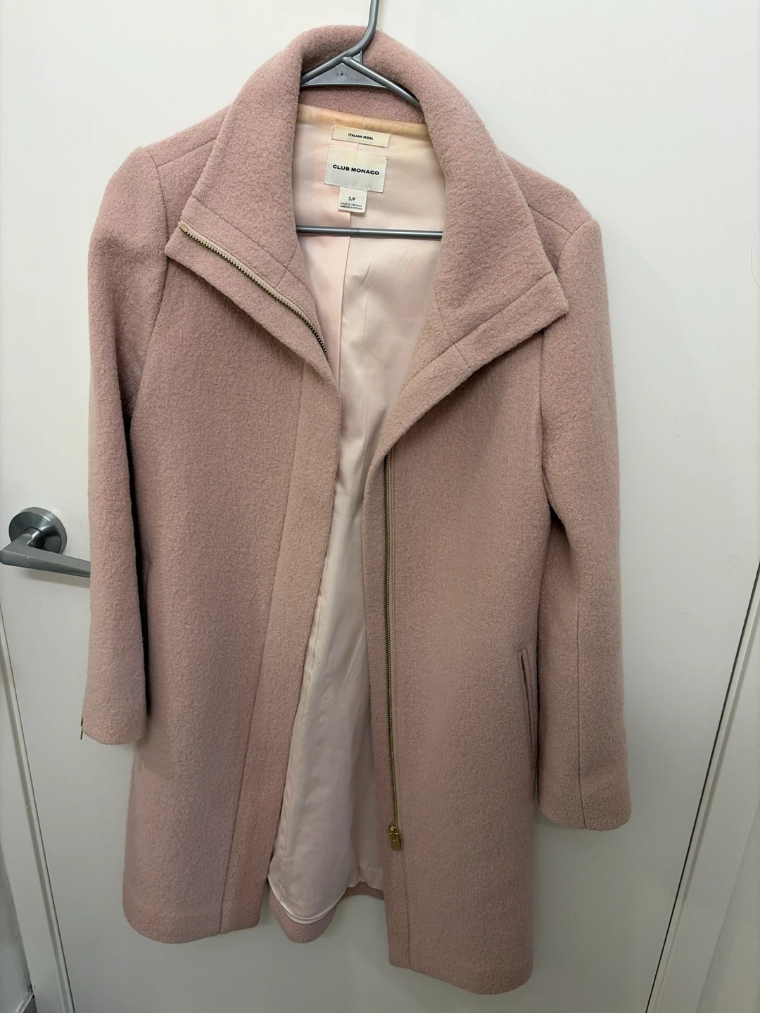 Club Monaco 100% Italian Wool Coat - Size S