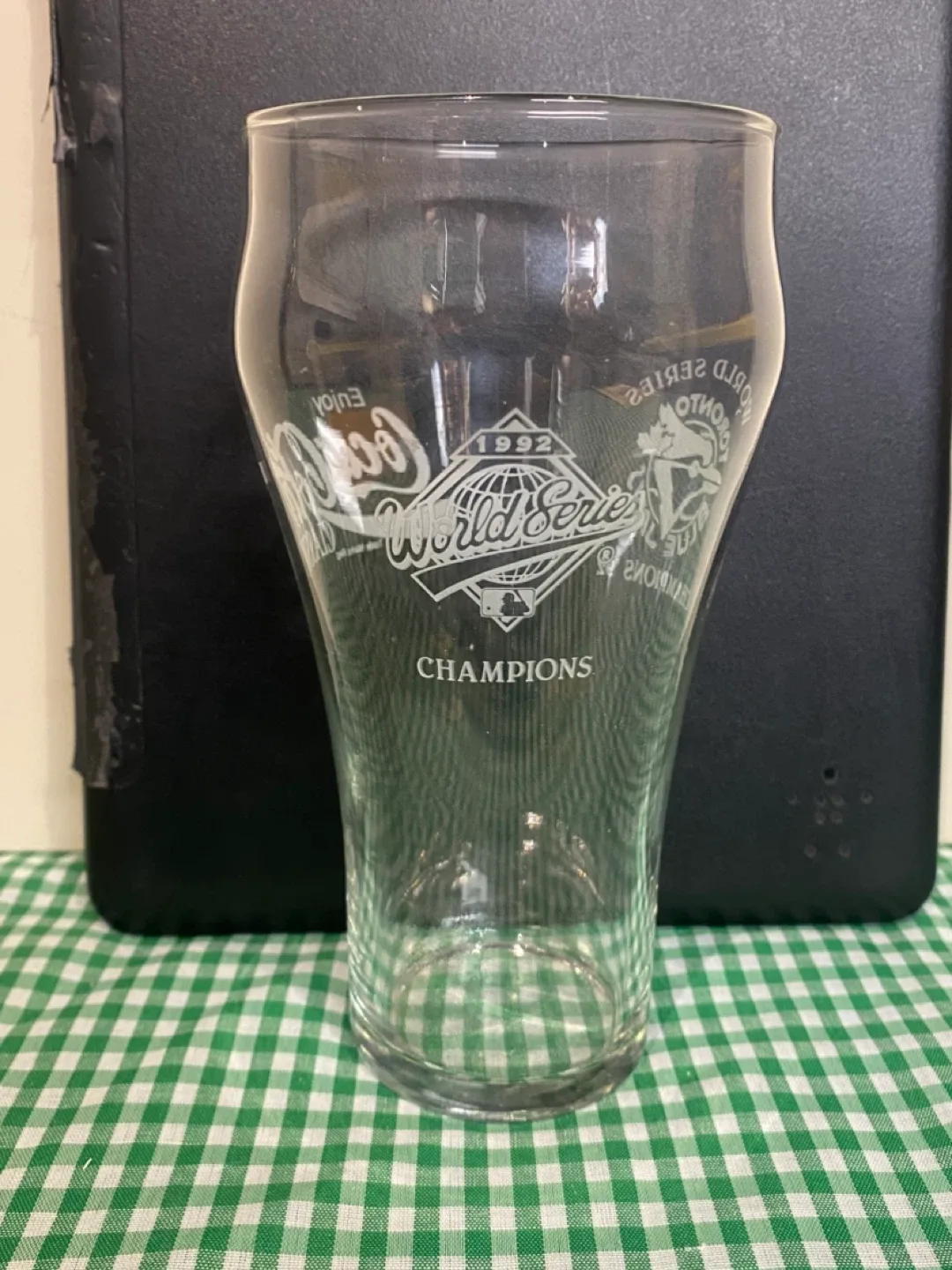 Coca-Cola Toronto Blue Jays 1992 World Series Glass image indicator(3)