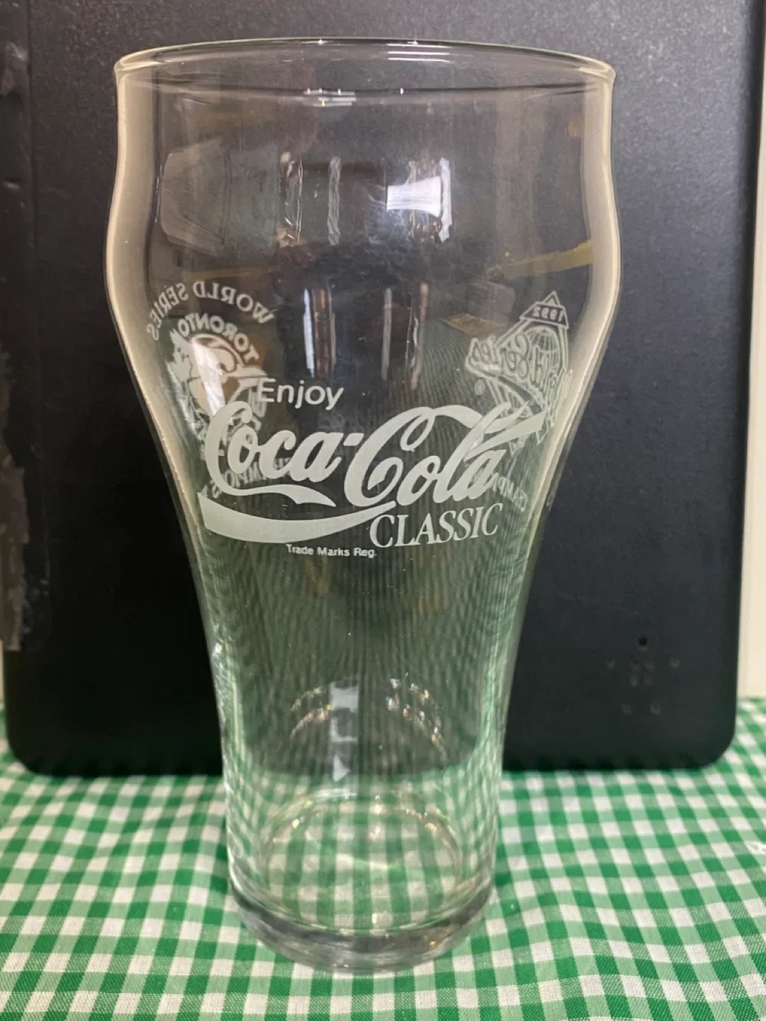 Coca-Cola Toronto Blue Jays 1992 World Series Glass image indicator(4)
