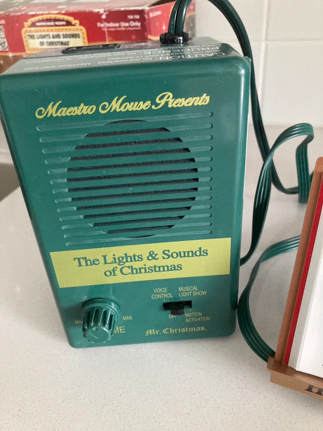 Mr. Christmas Maestro Mouse Lights & Sounds thumbnail