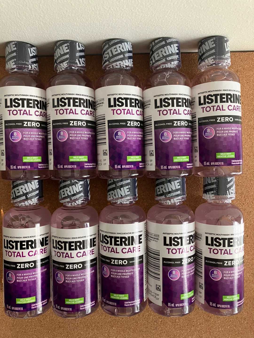 Listerine Total Care Zero Alcohol Mouthwash 95mL
