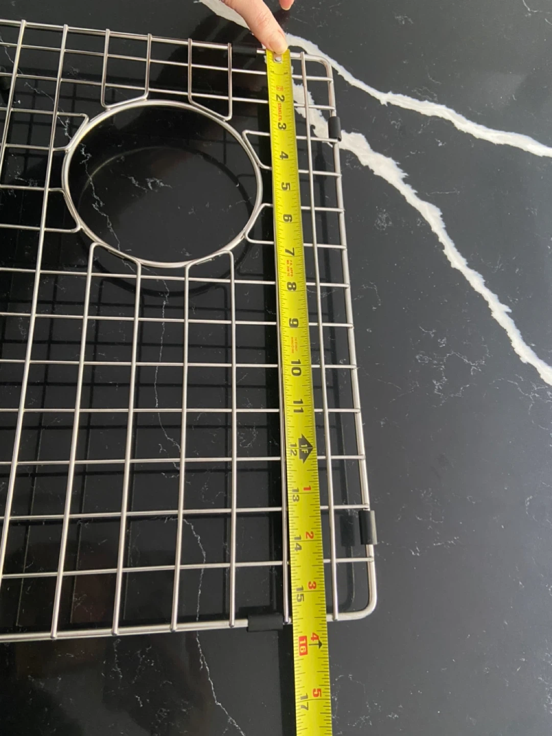 Large Sink Bottom Grid, Stainless Steel ~ 27.6 x 15.6 inches - photo 3