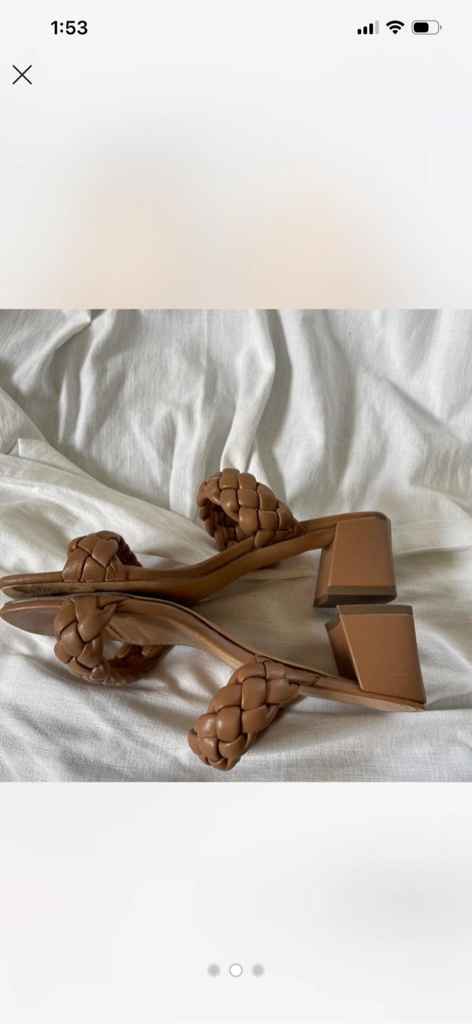 Sincerely Jules Braided Heeled Sandals, Size 7 - photo 2