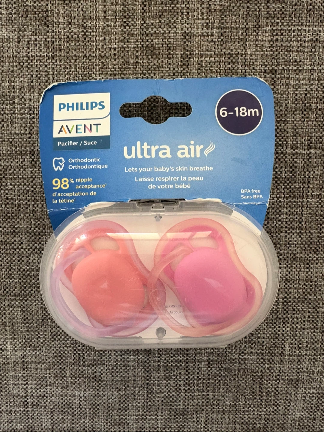Philips Avent Ultra Air Pacifier (6-18m)