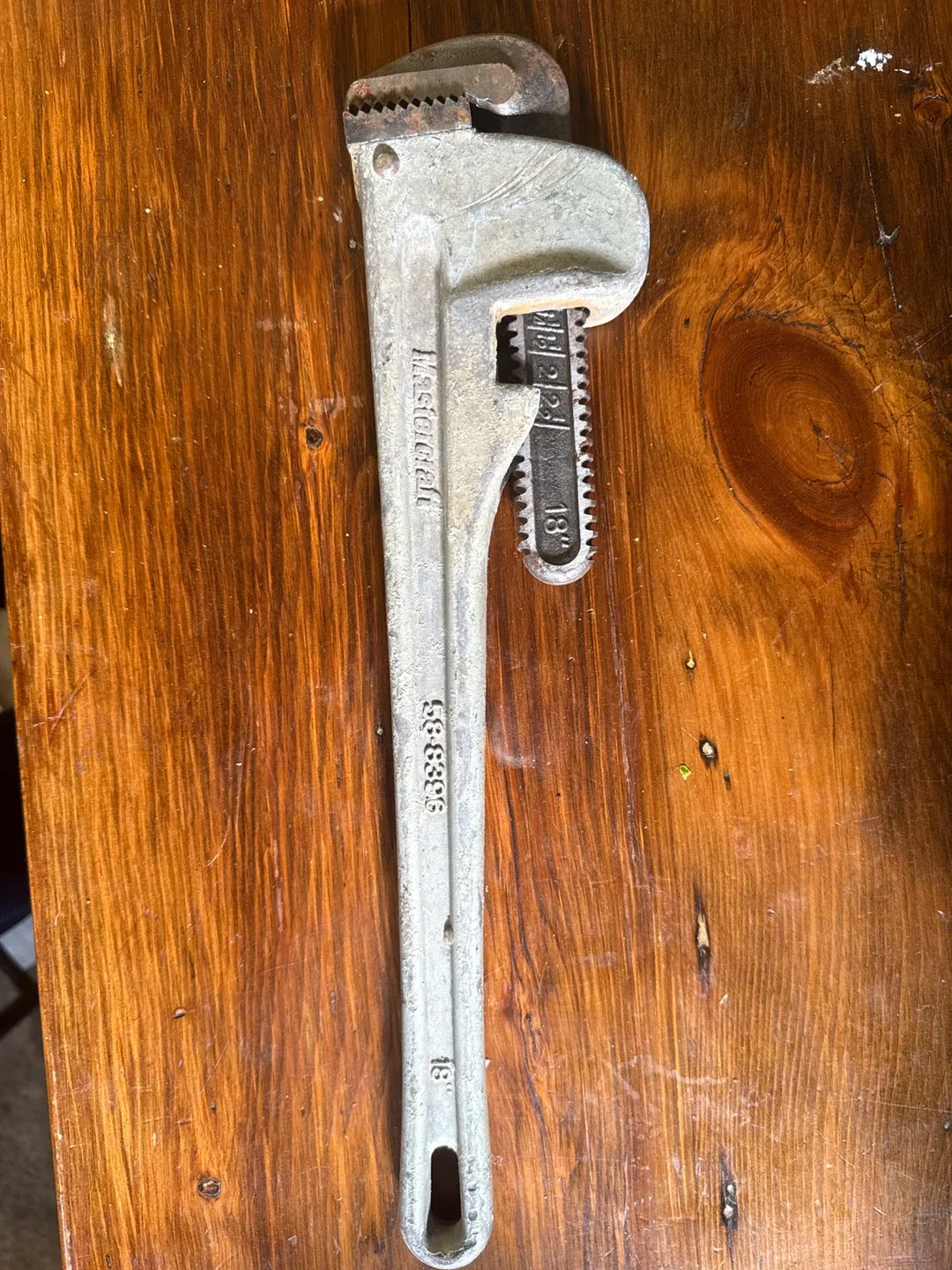 Mastercraft 18" Pipe Wrench