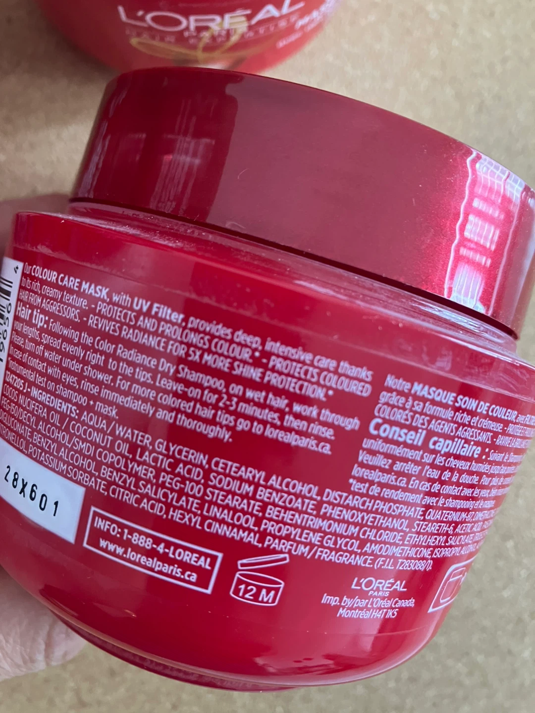 L'Oréal Color Radiance Hair Mask (300ml) - photo 2