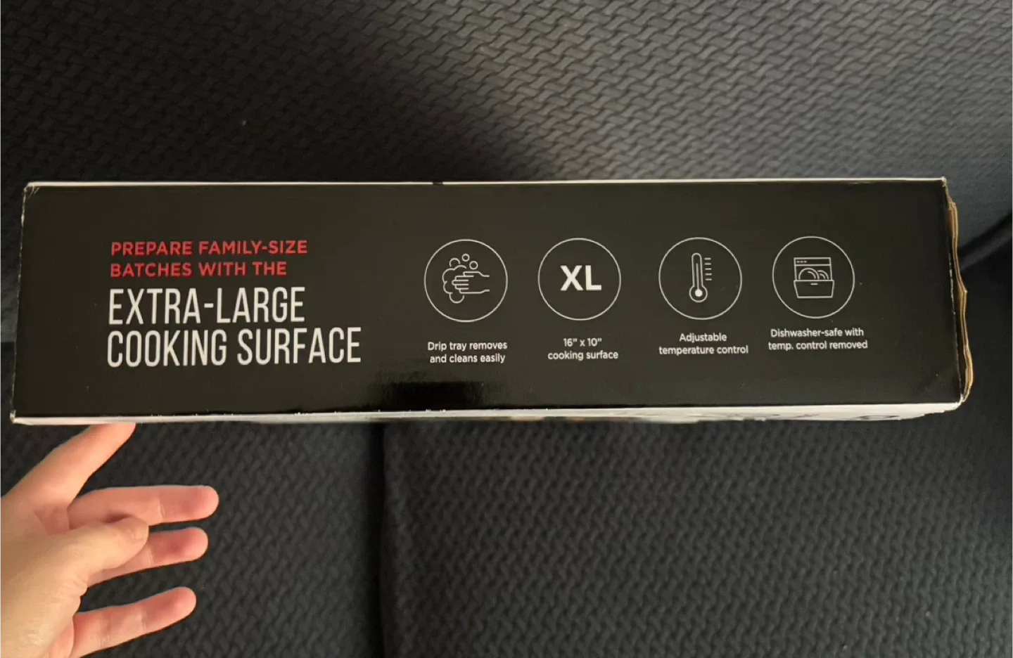 Chefman Dishwasher-Safe Electric Griddle - XL image indicator(2)