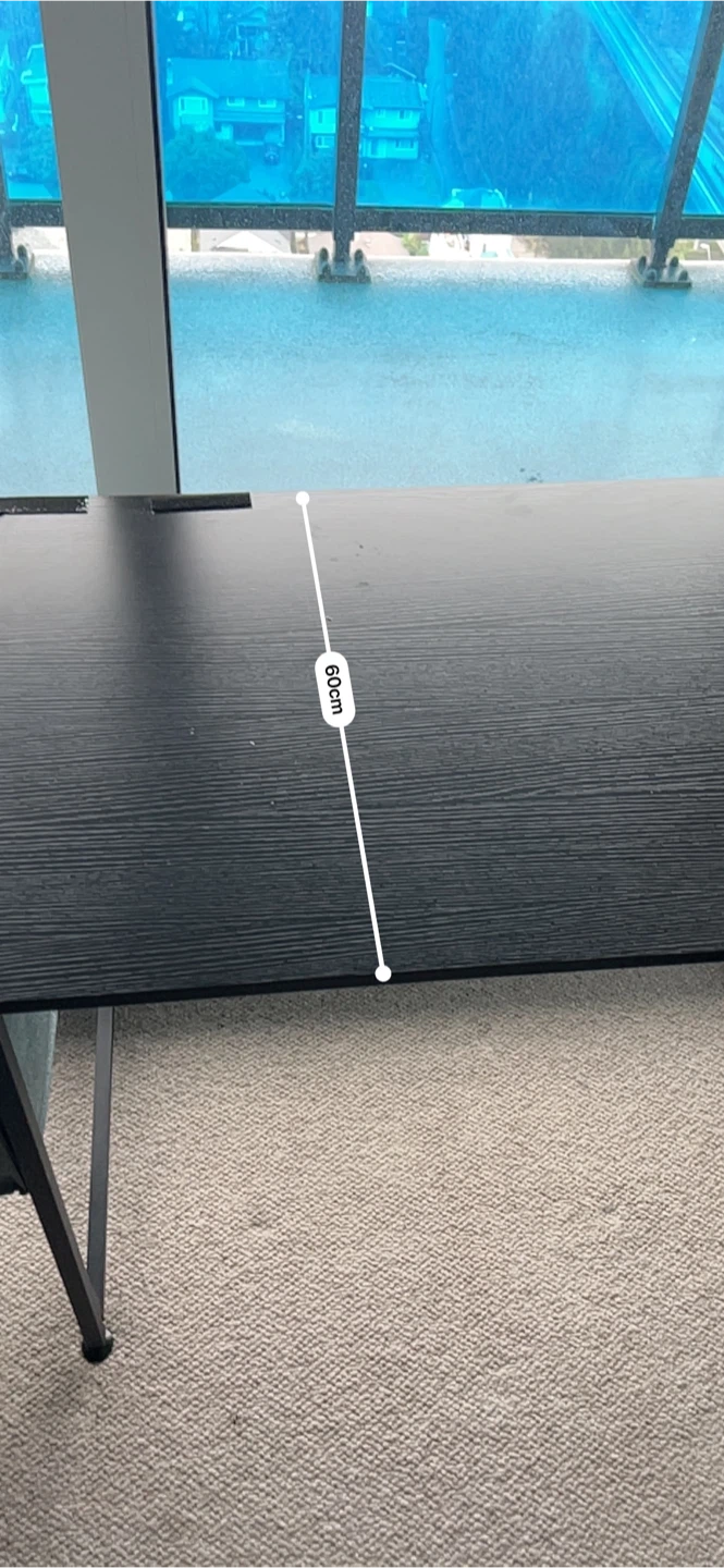 Black Desk and Shelf Set - photo 5