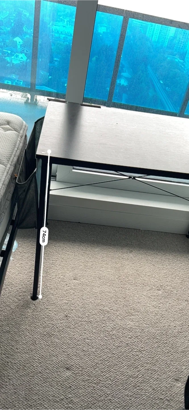 Black Desk and Shelf Set image indicator(3)