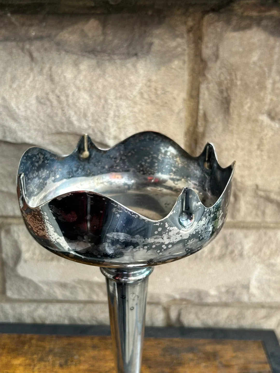 ART NOUVEAU DECO Antique Hamo silver vase candlestick image indicator(2)