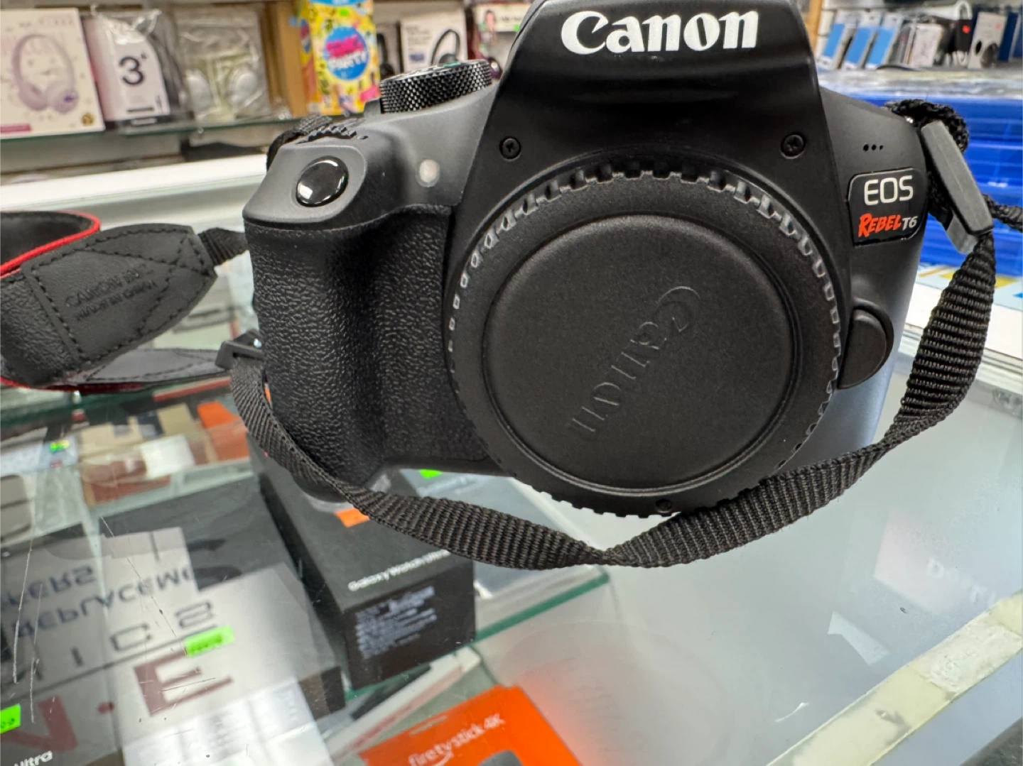 Canon EOS Rebel T6 Camera