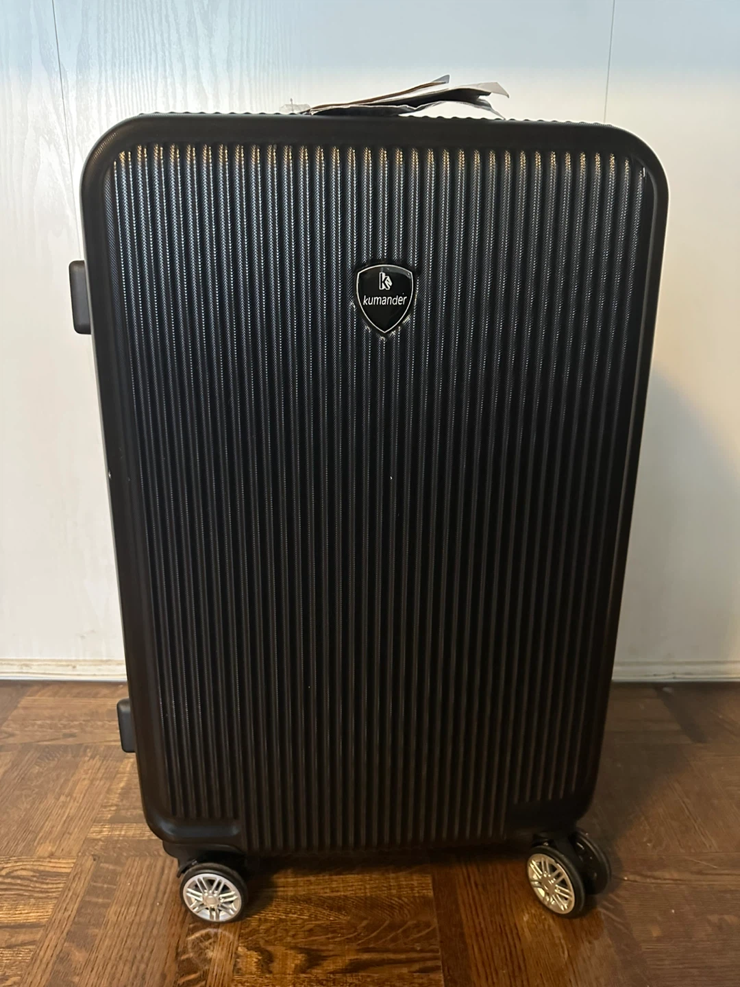 Kumander Black Carry-On Luggage