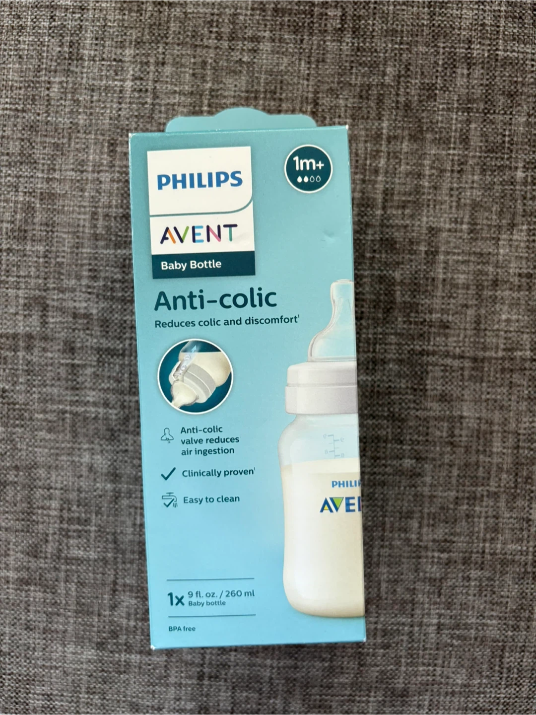 Philips Avent Anti-colic Baby Bottle 9oz 1m+