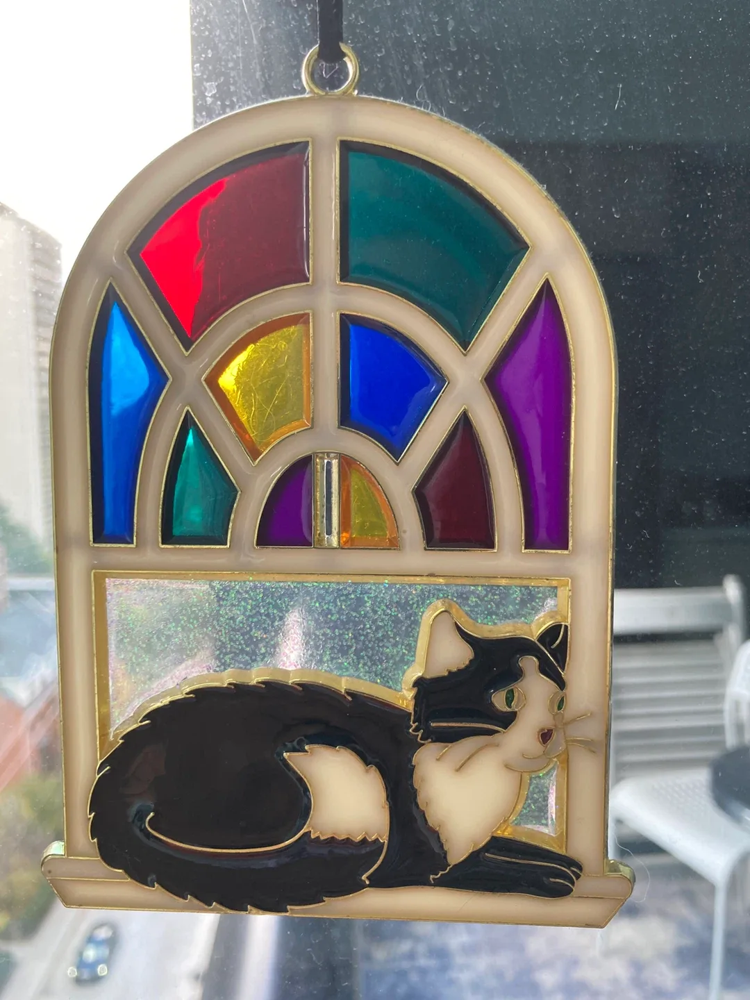 Cat in Window Ornament