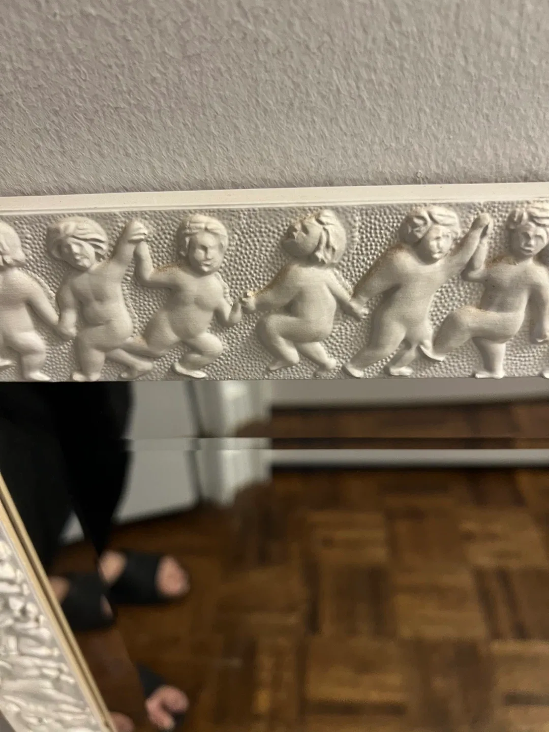 White Angel Frame Mirror image indicator(2)