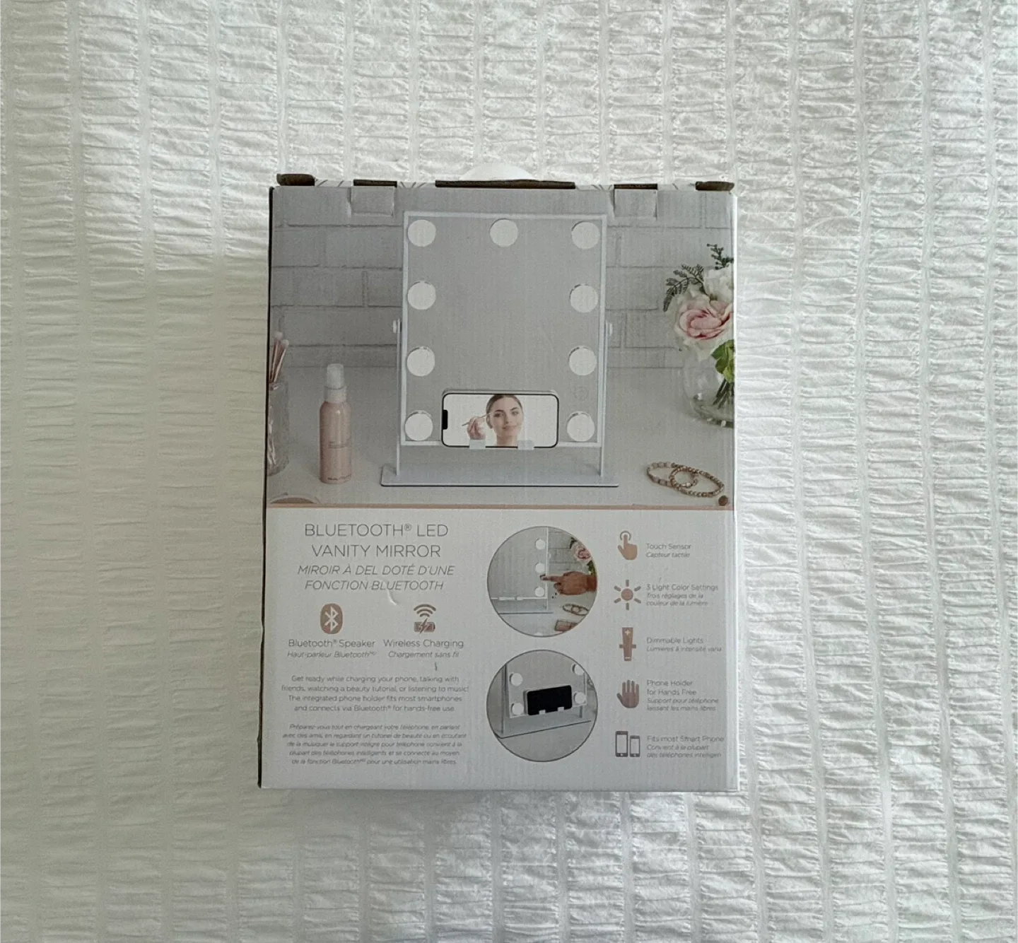 Thinkspace Bluetooth LED Vanity Mirror image indicator(2)