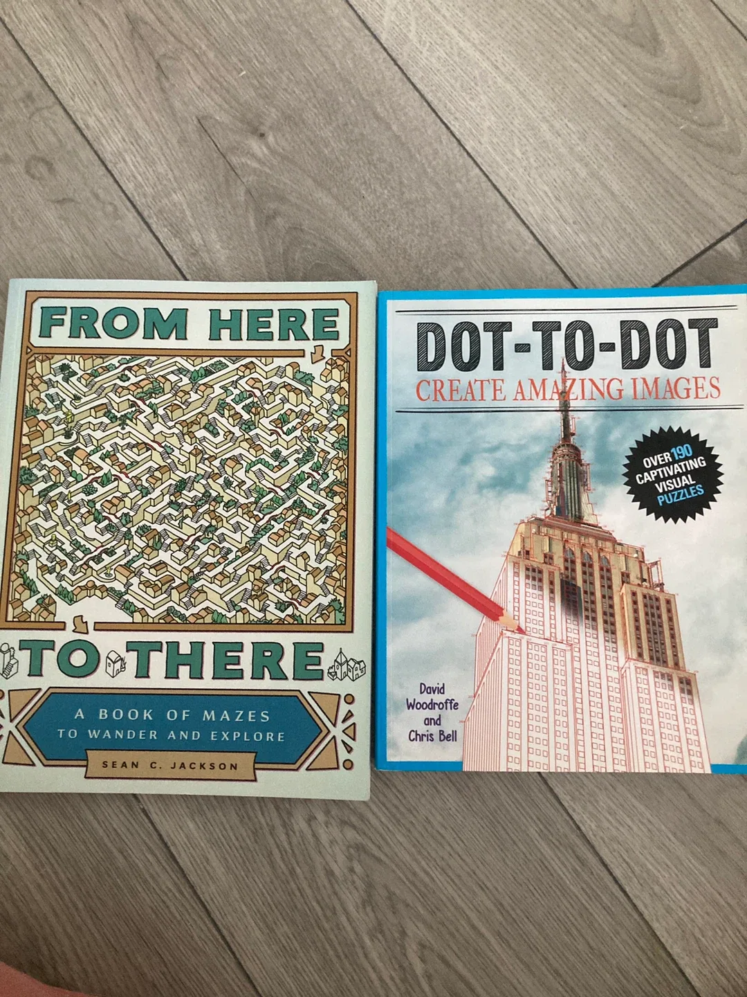 From Here to There & Dot-to-Dot Puzzle Books thumbnail