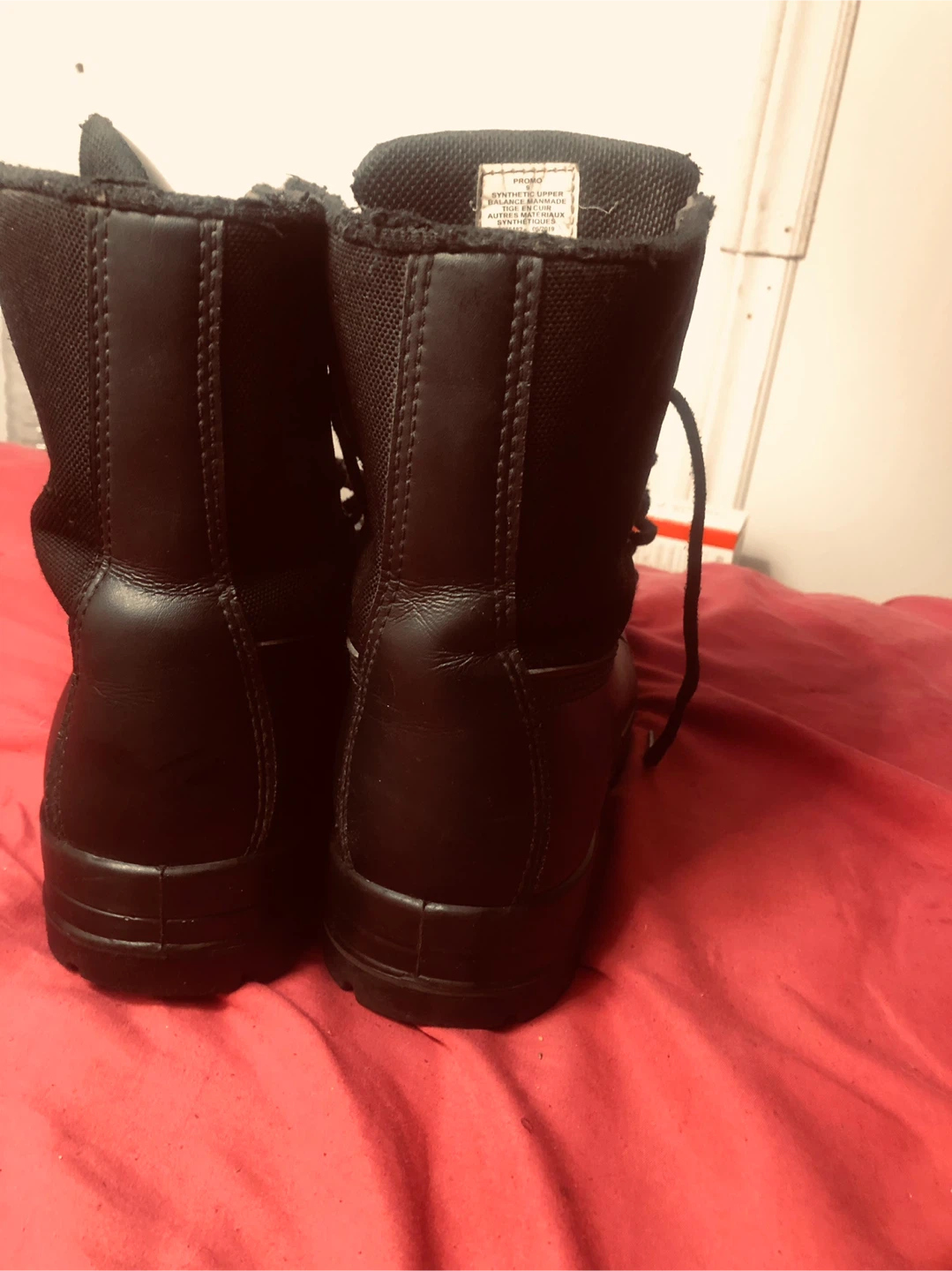 Workload Black Work Boots - Size Unknown - photo 3