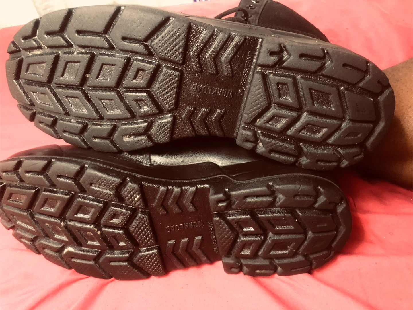 Workload Black Work Boots - Size Unknown - photo 4