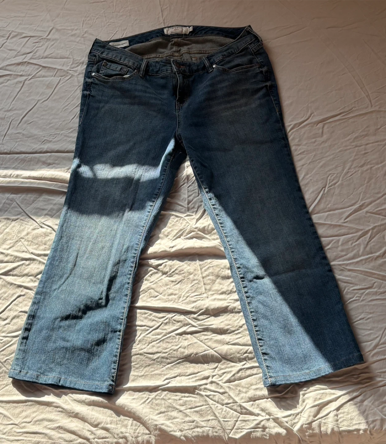 Torrid Relaxed Boot Jeans, Size 16R