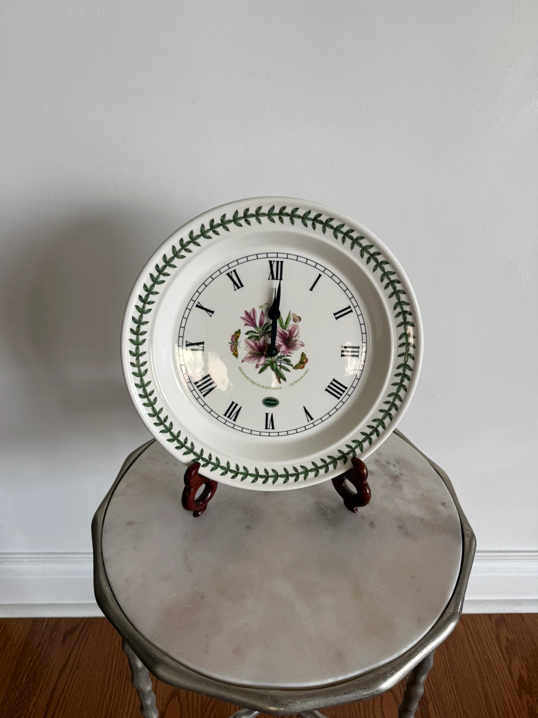 Portmeirion Botanic Garden 10" Wall Clock Azalea - photo 3