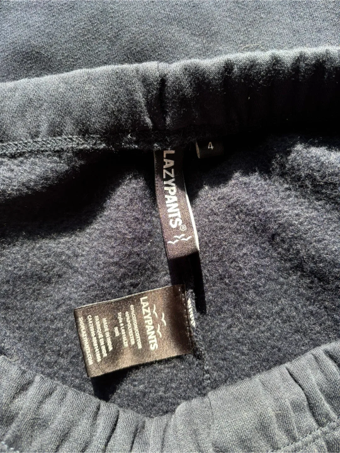 LazyPants Navy Blue Sweatpants - Size 4 image indicator(2)