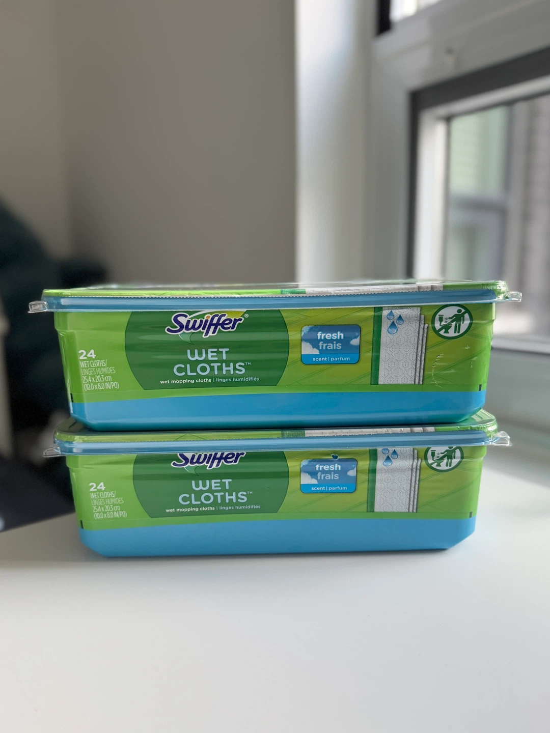 $14 for 2 packs of Swiffer Wet Cloths Refills