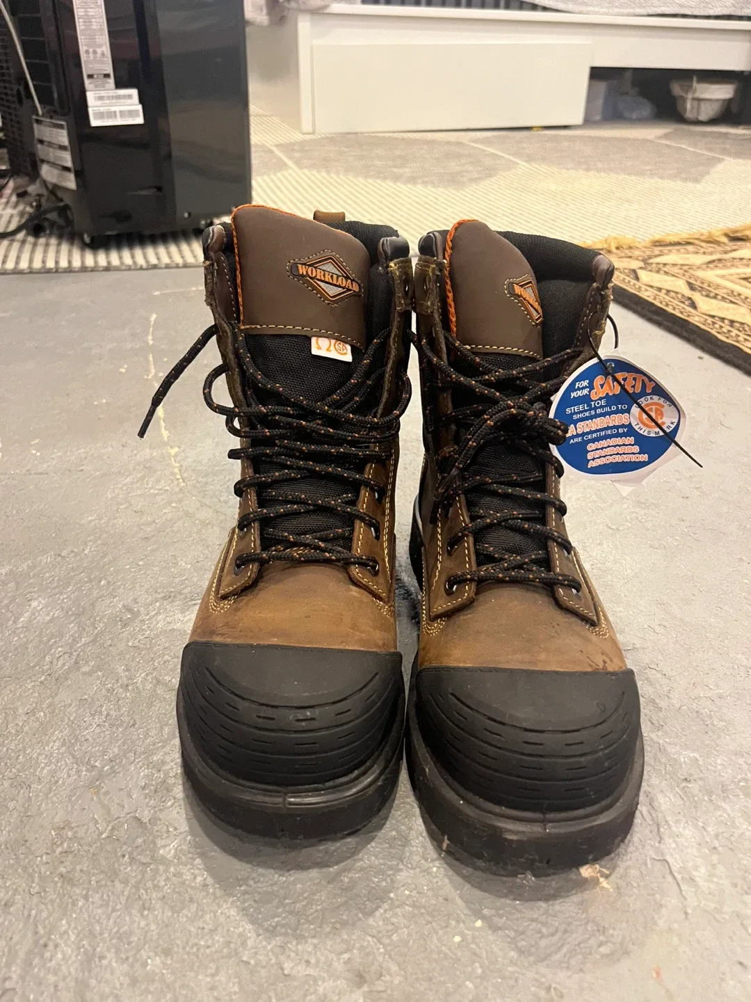 Workload Safety Boots - Men's Size 9 image indicator(2)