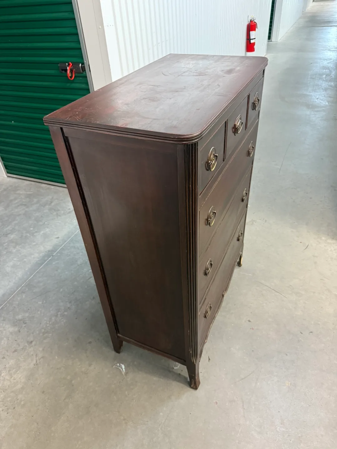 Antique Wooden Chest of Drawers image indicator(3)