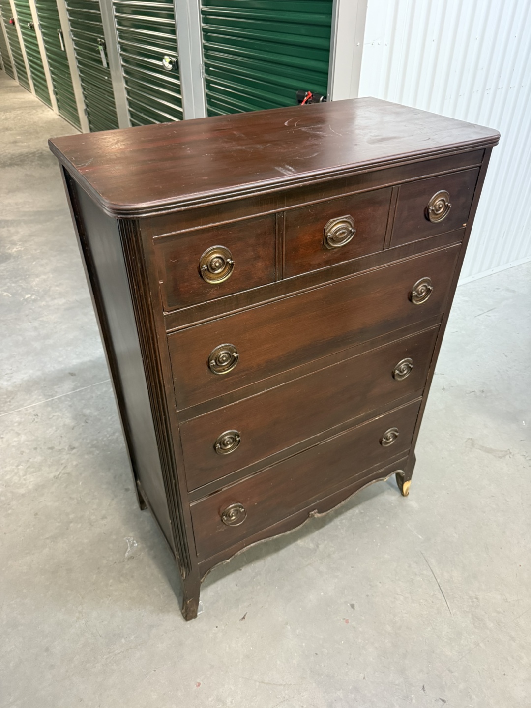 Antique Wooden Chest of Drawers - photo 2