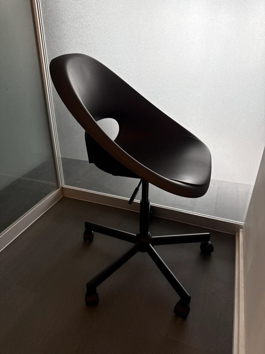 IKEA Black Swivel Chair