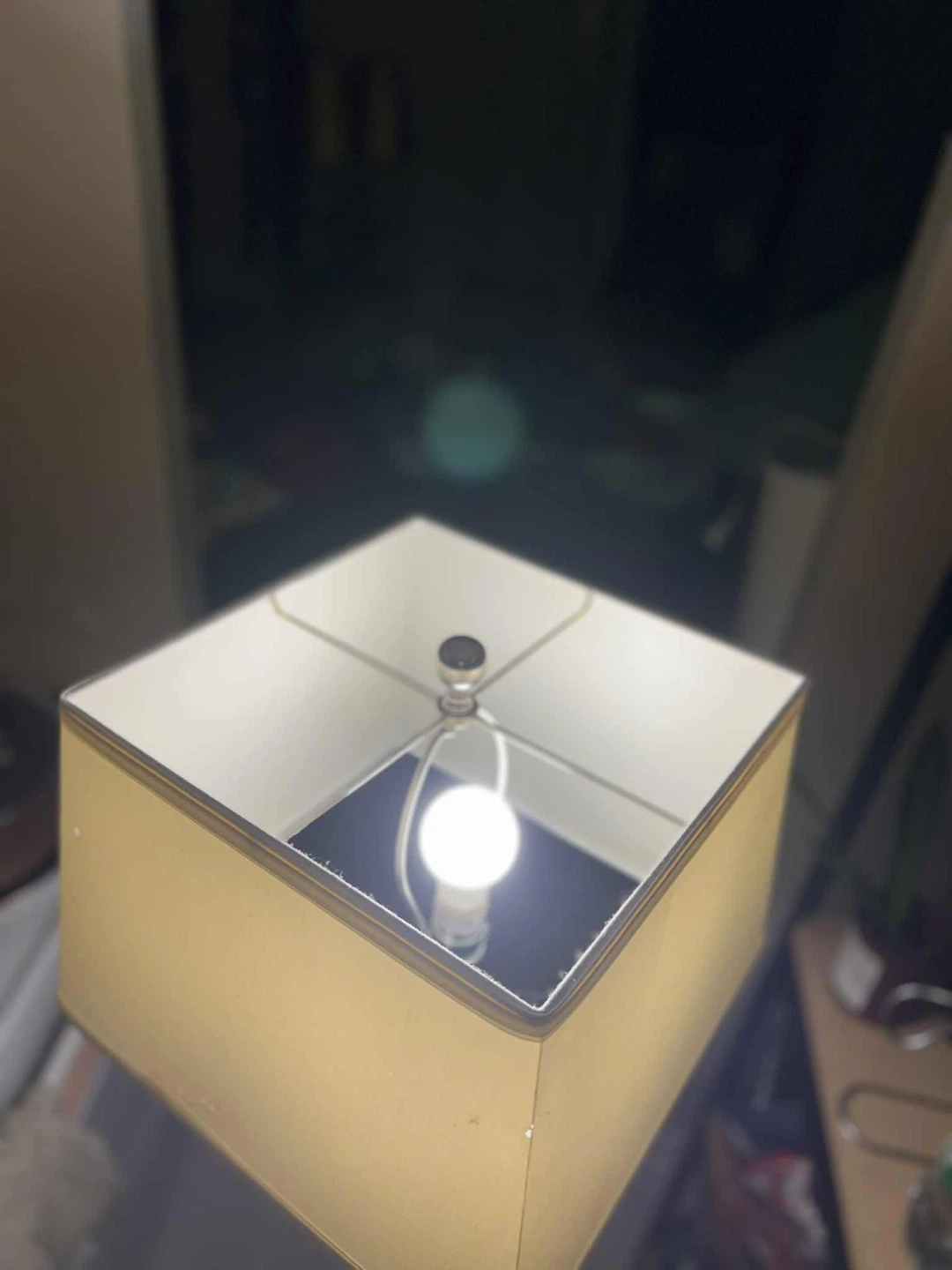 Floor Lamp with Beige Shade - photo 2