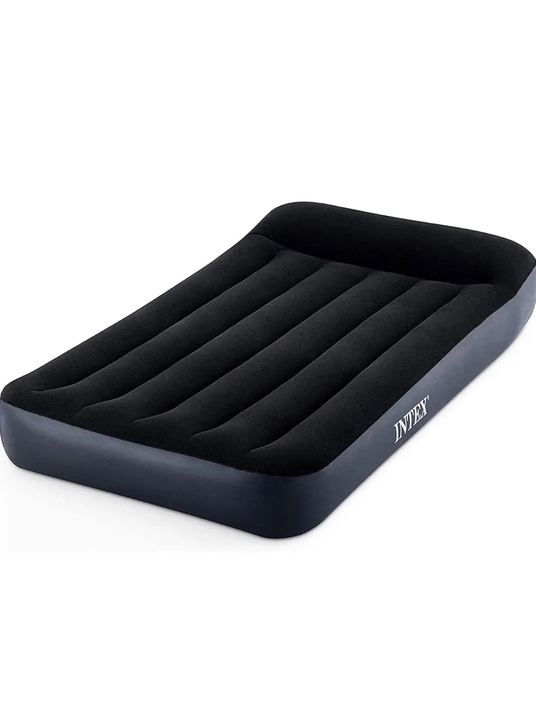 INTEX Pillow Rest Air Mattress Twin Size Built-in Electric Pump thumbnail